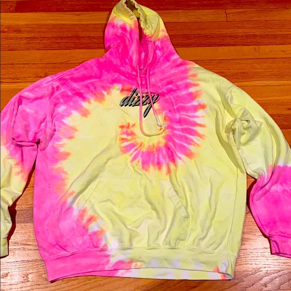dizzy tie dye hoodie